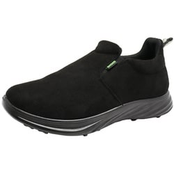 メンズ レディース 撥水 スリップオン シューズ GMOOD ジームード スリッポン ウォーキング スニーカー ブラック 28cm gm-402-black-28