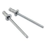 SST-526CB ステンブラインドリベット シールドバルブタイプ 締付可能厚1.0-2.6mm 6本入 SST-526CB