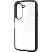 arrows Alpha（F-51F）用 ケース ハイブリッド カバー 衝撃吸収 軽量 薄型 カメラ周り保護 ストラップホール付 ストラップホールシート付 TOUGH SLIM LITE ブラック PM-F251TSLFCBK