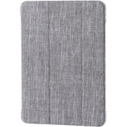 iPad Air 11インチ(M3/M2)/10.9インチ(第5/4世代)用 ケース マグネット式ファブリックフラップ カバー 2アングル スタンド オートスリープ機能 背面クリア グレー TB-A25MWVCGY
