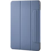iPad Air 11インチ（M3/M2）/10.9インチ（第5/4世代）用 ケース マグネット着脱フラップ カバー 2アングル スタンド オートスリープ機能 ブルーグレー TB-A25MWVPF2BG