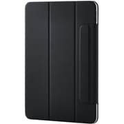 iPad Air 11インチ（M3/M2）/10.9インチ（第5/4世代）用 ケース マグネット着脱フラップ カバー 2アングル スタンド オートスリープ機能 ブラック TB-A25MWVPF2BK