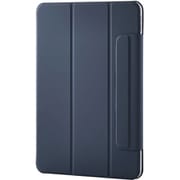 iPad Air 11インチ（M3/M2）/10.9インチ（第5/4世代）用 ケース マグネット着脱フラップ カバー 2アングル スタンド オートスリープ機能 ネイビー TB-A25MWVPF2NV