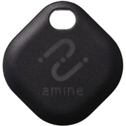 スマートタグ 紛失防止タグ 4個入 Android Find Hub対応 電池式 防塵・防水IP65 スマホ通知 音で探す ブラック LGT-BETG1BKG4