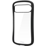 Google Pixel 10/10 Pro用 ケース ハイブリッド カバー 衝撃吸収 カメラ周り保護 ワイヤレス充電可 ストラップホール付 ストラップホールシート付 フレームカラー Grippy ブラック PM-P252GRPFCBK