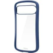 Google Pixel 10/10 Pro用 ケース ハイブリッド カバー 衝撃吸収 カメラ周り保護 ワイヤレス充電可 ストラップホール付 ストラップホールシート付 フレームカラー Grippy ネイビー PM-P252GRPFCNV