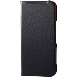 Google Pixel 10/10 Pro用 ケース 手帳型 カバー マグネット フラップ 衝撃吸収 超軽量 薄型 ワイヤレス充電可 スタンド機能付 ULTRASLIM ブラック PM-P252PLFUBK