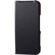 Google Pixel 10/10 Pro用 ケース 手帳型 カバー マグネット フラップ 衝撃吸収 超軽量 薄型 ワイヤレス充電可 スタンド機能付 ULTRASLIM ブラック PM-P252PLFUBK