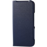 Google Pixel 10/10 Pro用 ケース 手帳型 カバー マグネット フラップ 衝撃吸収 超軽量 薄型 ワイヤレス充電可 スタンド機能付 ULTRASLIM ネイビー PM-P252PLFUNV