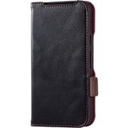 Google Pixel 10/10 Pro用 ケース 手帳型 カバー マグネット フラップ 衝撃吸収 ワイヤレス充電可 ストラップホール付 スタンド機能付 ブラック PM-P252PLFYBK