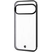 Google Pixel 10/10 Pro用 ケース ソフト カバー 衝撃吸収 カメラレンズ保護設計 ワイヤレス充電可 メタリックデザイン 極み設計 ブラック PM-P252UCTMBK