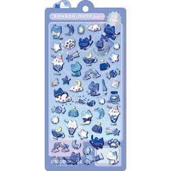 91126 [ボンボンドロップシール よるねこボンボン]