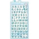 91300 [ボンボンドロップシール もじもじボンボン アルファベット ミントグリーン]