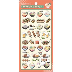 94481 [ボンボンドロップシール 和柄 日本食]