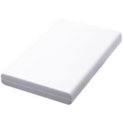 USB3.2Gen1 USB2.0接続 2.5型SATA HDD/SSDケース ホワイト AOK-25CASE-SLU3W