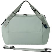 MLS944-ASGR [Hutte ボストン バッグ 約35L 日帰り ショート 旅行 向け ポーチ付き 撥水 軽量 収納 たっぷり 肩掛け 手持ち キャリーオン 数量限定 アッシュグリーン]