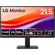 液晶モニター/LG Monitor/21.5型/フルHD（1920×1080）/VAパネル/アンチグレア/HDR対応/100Hz/HDMI×1 D-Sub×1 22U401A-B