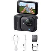 Insta360 GO Ultra 標準キット 1/1.28インチセンサー 5nm AIチップ搭載 4K60fpsのPOV撮影 手ブレ補正対応 10m防水 ミッドナイトブラック CINSABEA-GOUltra02