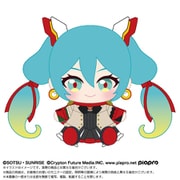 2593493 ガンダム45周年×初音ミク ぬいぐるみ 初音ミク×機動武闘伝Gガンダム