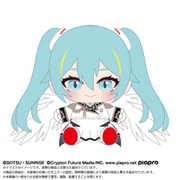 2593497 ガンダム45周年×初音ミク ぬいぐるみ 初音ミク×ウイングガンダムゼロEW