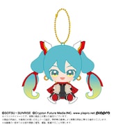 2593178 ガンダム45周年×初音ミク Chibiぬいおすわりマスコット 初音ミク×機動武闘伝Gガンダム