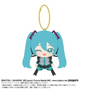 2593179 ガンダム45周年×初音ミク Chibiぬいおすわりマスコット 初音ミク×エールストライクガンダム