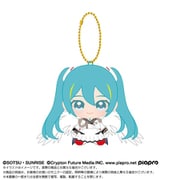 2593182 ガンダム45周年×初音ミク Chibiぬいおすわりマスコット 初音ミク×ウイングガンダムゼロEW