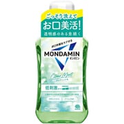 モンダミン マウスウォッシュ クリアミント 600ml [洗口液 液体歯磨き 口臭予防]