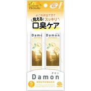 ダモン マウスウォッシュ ブライトレモン 12ml×5本入 [洗口液 液体歯磨き 携帯用 パウチタイプ 個包装]