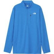 ロングスリーブフラッシュドライスリーディージップアップ メンズ カットソー クリアレイクブルー（CB） Mサイズ NT62505