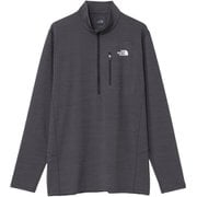 ロングスリーブフラッシュドライスリーディージップアップ メンズ カットソー ミックスチャコール（ZC） Sサイズ NT62505