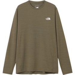 ロングスリーブフラッシュドライスリーディークルー メンズ カットソー トープ（T） Lサイズ NT62506