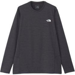 ロングスリーブフラッシュドライスリーディークルー メンズ カットソー ミックスチャコール（ZC） Lサイズ NT62506