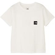 ショートスリーブスクエアロゴポケットティー レディース カットソー ホワイト（W） Sサイズ NTW82541