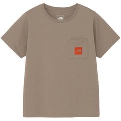 ショートスリーブスクエアロゴポケットティー レディース カットソー マッシュルーム（MR） Mサイズ NTW82541