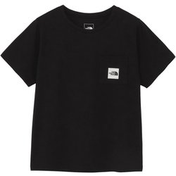 ショートスリーブスクエアロゴポケットティー レディース カットソー ブラック（K） Sサイズ NTW82541