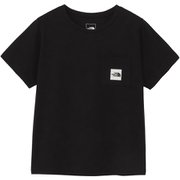 ショートスリーブスクエアロゴポケットティー レディース カットソー ブラック（K） Mサイズ NTW82541