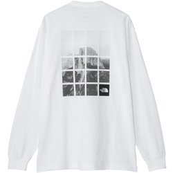 ロングスリーブハーフドームウィンドウティー ユニセックス カットソー ホワイト（W） XLサイズ NT82546