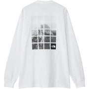 ロングスリーブハーフドームウィンドウティー ユニセックス カットソー ホワイト（W） XLサイズ NT82546