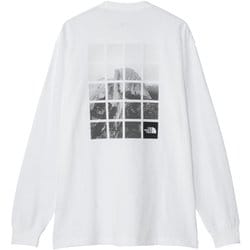 ロングスリーブハーフドームウィンドウティー ユニセックス カットソー ホワイト（W） XXLサイズ NT82546