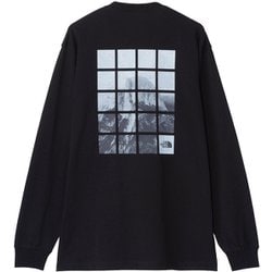 ロングスリーブハーフドームウィンドウティー ユニセックス カットソー ブラック(K) Mサイズ NT82546