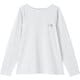 ロングスリーブESデザインドティー レディース カットソー ホワイト（W） Lサイズ NTW82582