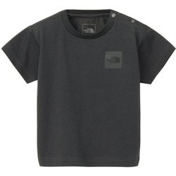 ショートスリーブスモールスクエアロゴティー ベビー トップス 半袖 アスファルトグレー（AG） 80サイズ NTB32358