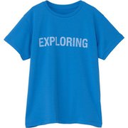 ショートスリーブフラッシュドライスリーディークルー キッズ トップス 半袖 クリアレイクブルー(CB) 130サイズ NTJ62509