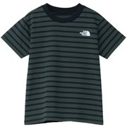 トドラーショートスリーブフィールドボーダーティー キッズ トップス 半袖 アルパイン(AL) サイズ100 NTT32542