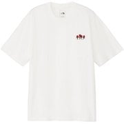 ショートスリーブフラッシュドライフラワーロゴティー ユニセックス カットソー オフホワイト（OW） Mサイズ NT82538