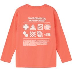 ロングスリーブグラフィックティー キッズ トップス 長袖 リビングコーラル（LC） 160サイズ NTJ82533
