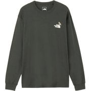 ロングスリーブズーピッカーティー ユニセックス カットソー アスファルトグレー（AG） XSサイズ NT82536