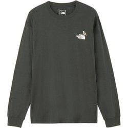 ロングスリーブズーピッカーティー ユニセックス カットソー アスファルトグレー（AG） Sサイズ NT82536