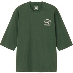 クォータースリーブワンポイントロゴティー ユニセックス 七分袖カットソー アルパイン(AL) Lサイズ NT32537